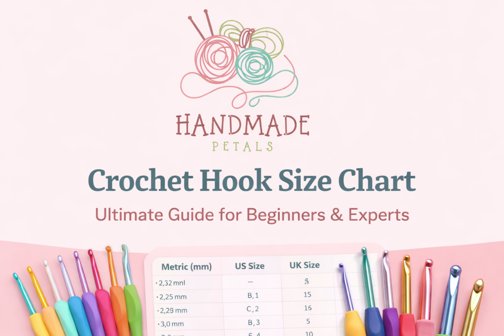 crochet hook size chart