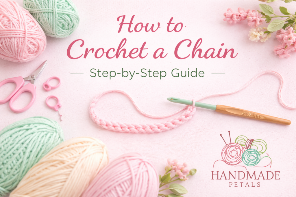 how to crochet a chain