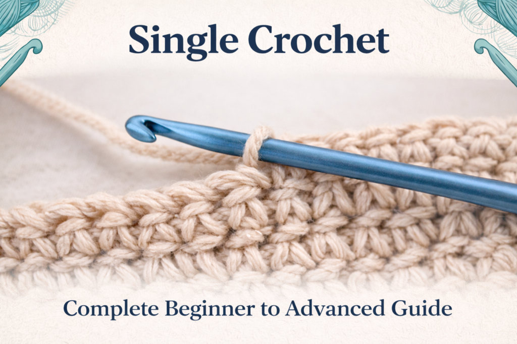 how to single crochet